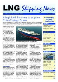 LNG Shipping News - 8 December 2016