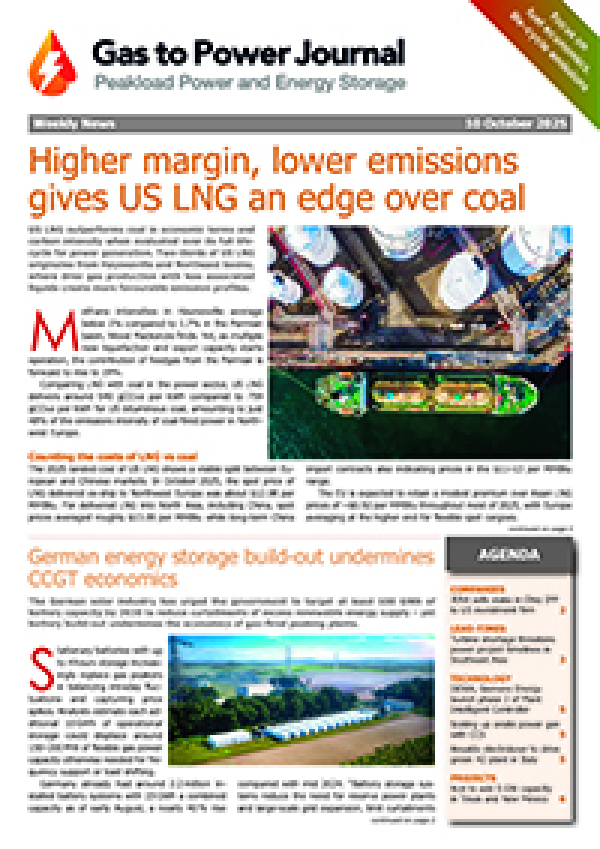 Gas to Power – October 10, 2025