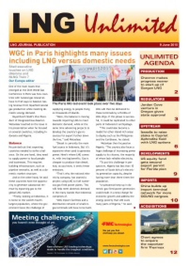 LNG Unlimited - 9 June 2015