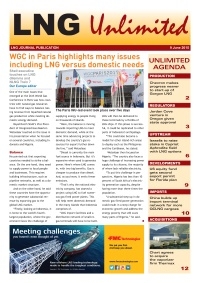 LNG Unlimited - 9 June 2015