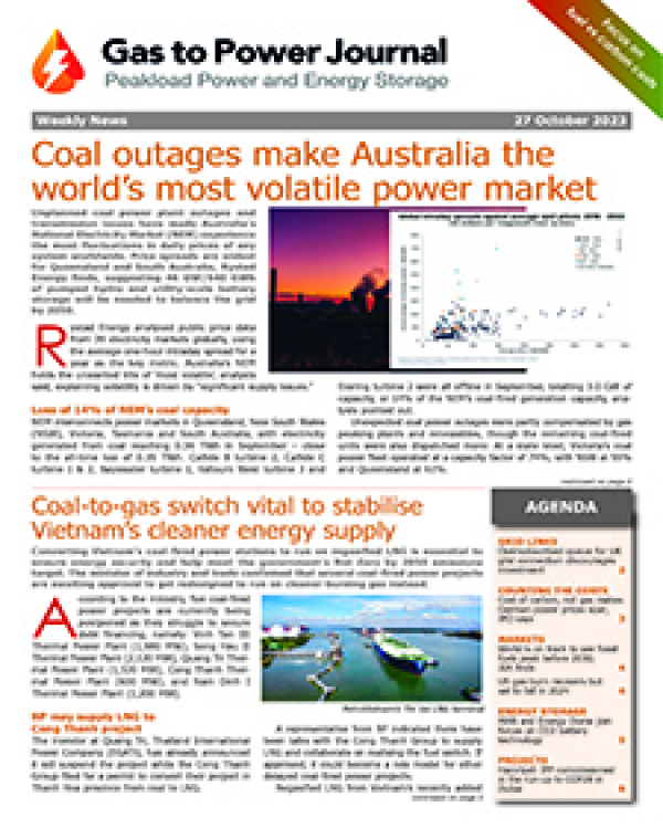 Gas to Power – October 27, 2023