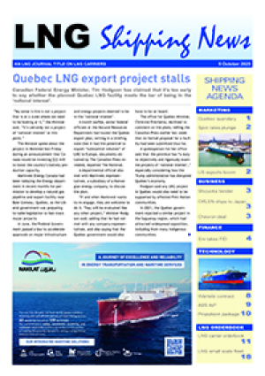 LNG Shipping News - 9 Oct 2025