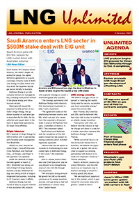 LNG Unlimited – 3 October 2023