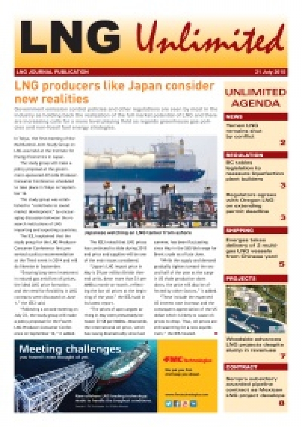 LNG Unlimited - 21 July 2015