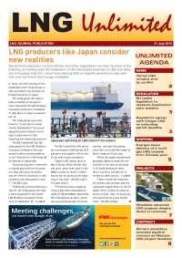 LNG Unlimited - 21 July 2015