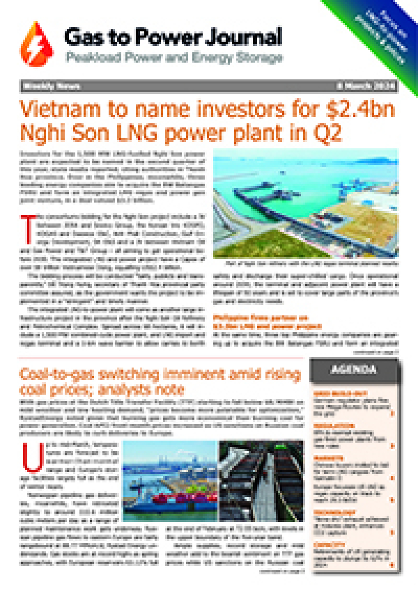 Gas to Power – March 8, 2024
