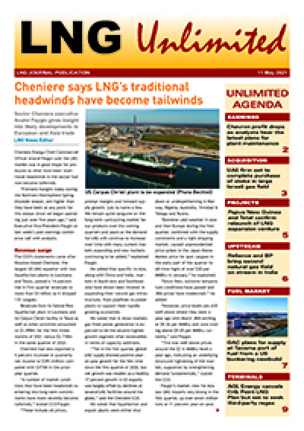 LNG Unlimited – 11 May 2021