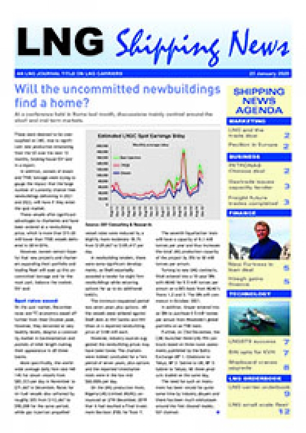 LNG Shipping News - 23 January 2020