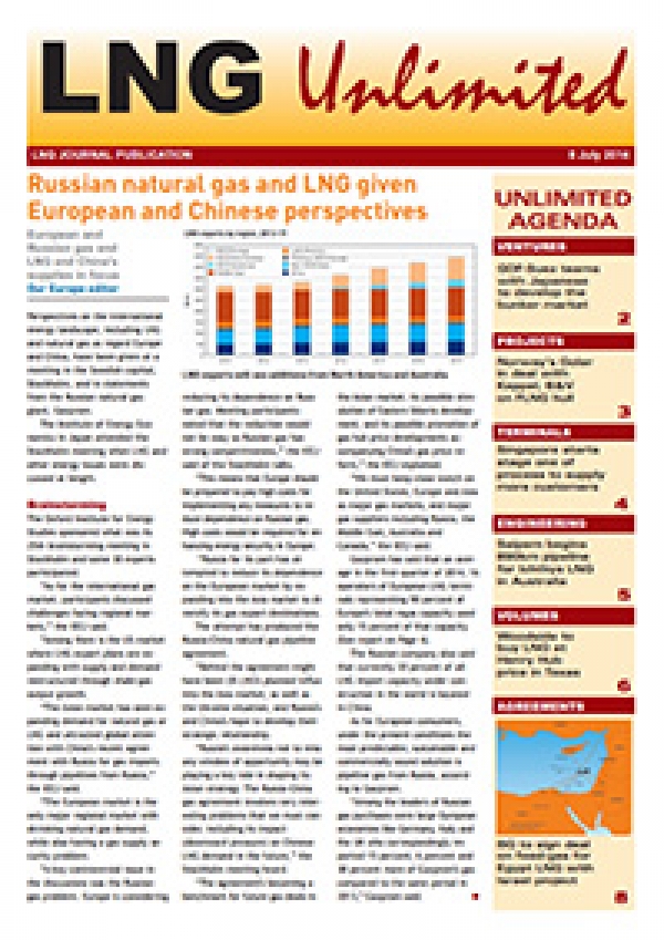 LNG Unlimited - 8 July 2014