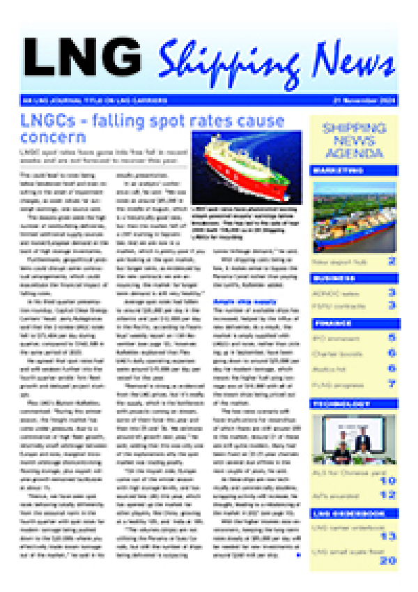 LNG Shipping News - 21 Nov 2024
