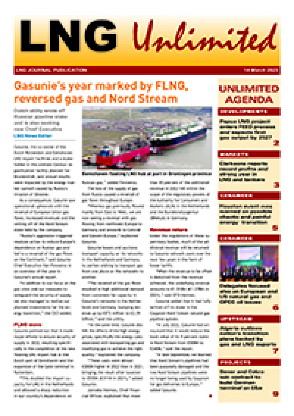 LNG Unlimited – 14 March 2023