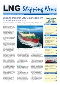 LNG Shipping News - 27 October 2016