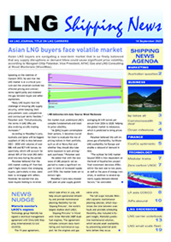 LNG Shipping News - 14 September 2023