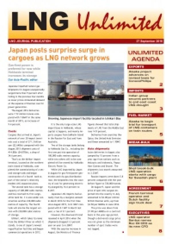 LNG Unlimited – 27 September 2016