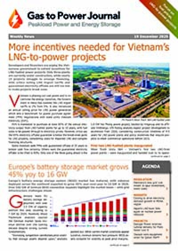 Gas to Power – December 19, 2025