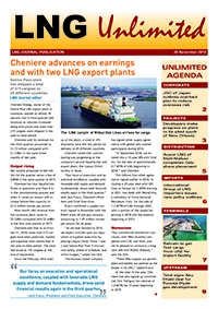 LNG Unlimited – 20 November 2018