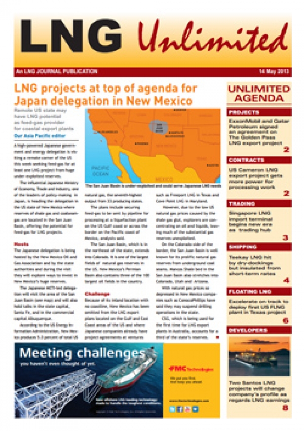 LNG Unlimited - 14 May 2013