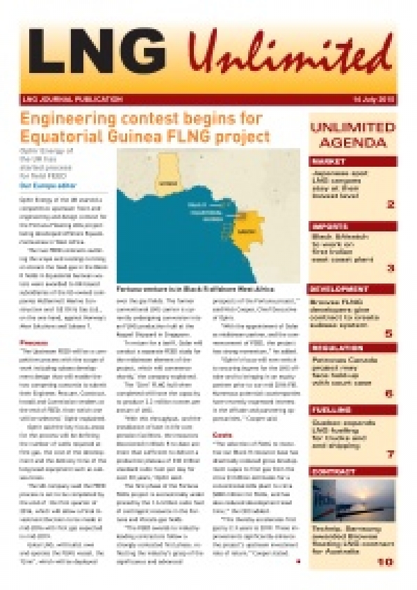 LNG Unlimited - 14 July 2015