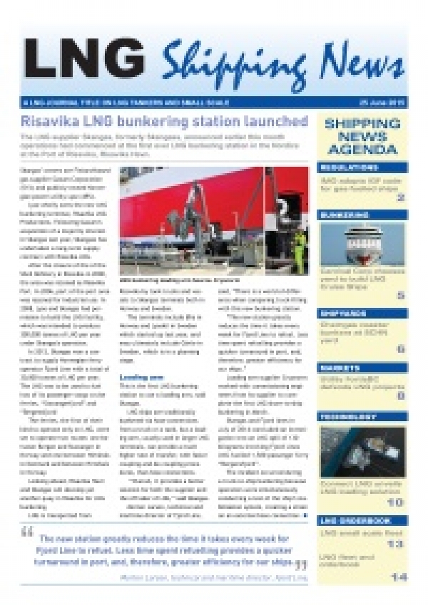 LNG Shipping News - 25 June 2015