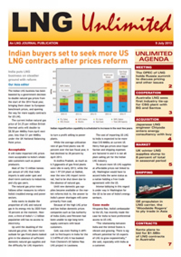 LNG Unlimited - 09 July 2013