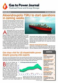 Gas to Power – January 26, 2024