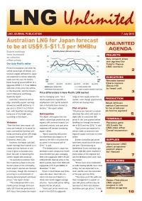 LNG Unlimited - 7 July 2015