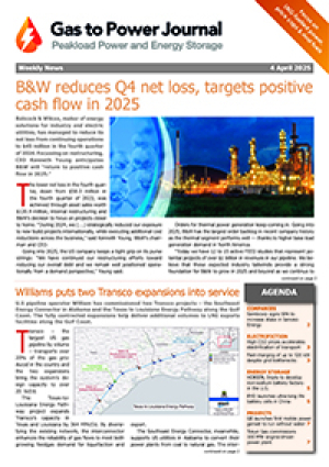 Gas to Power &ndash; April 4, 2025