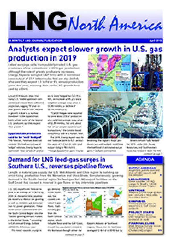 LNG North America – April 2019