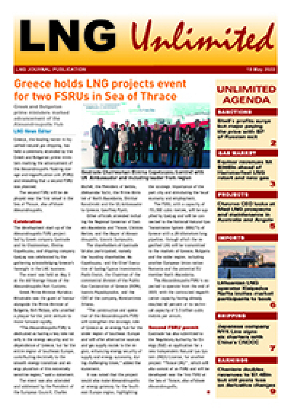 LNG Unlimited – 10 May 2022