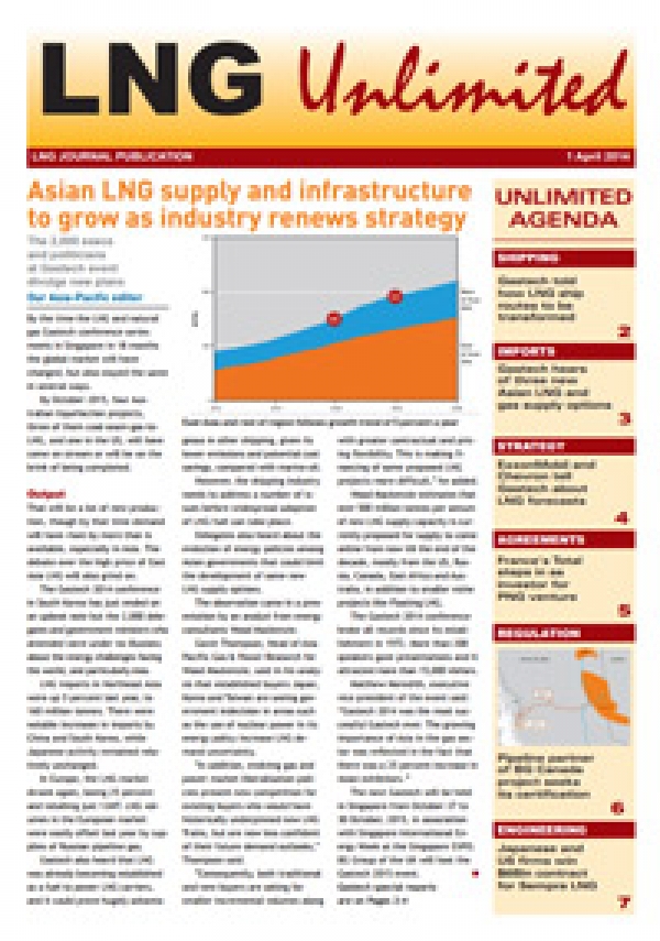 LNG Unlimited - 1 April 2014