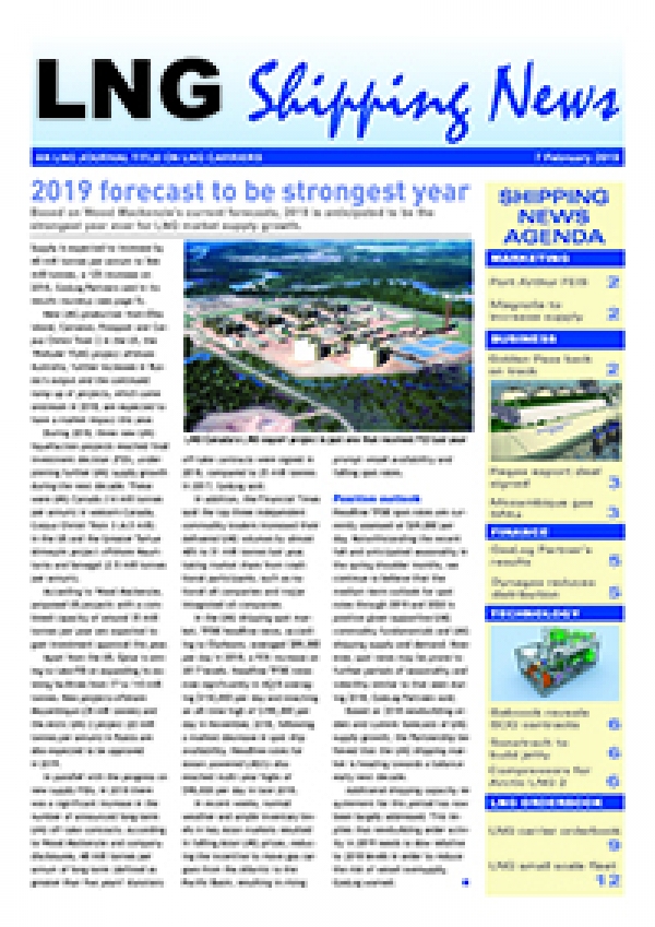 LNG Shipping News - 7 February 2019