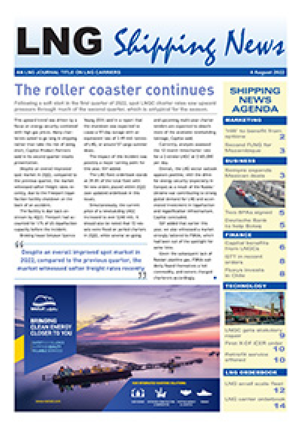 LNG Shipping News - 4 Aug 2022