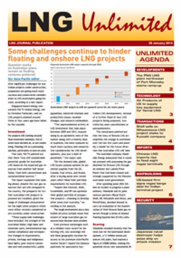 LNG Unlimited - 28 January 2014