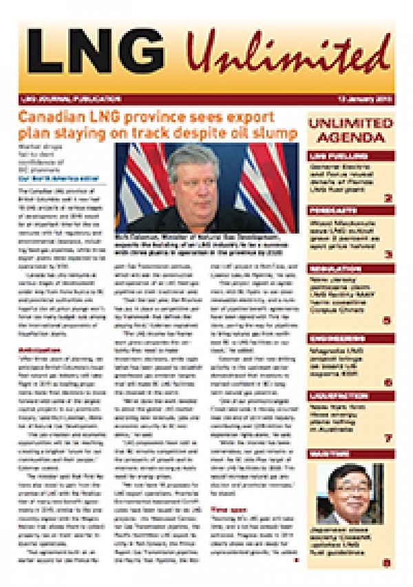 LNG Unlimited - 13 January 2015