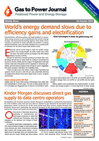 Gas to Power – October 18, 2024