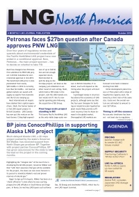 LNG North America – October 2016