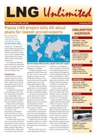 LNG Unlimited - 12 January 2016