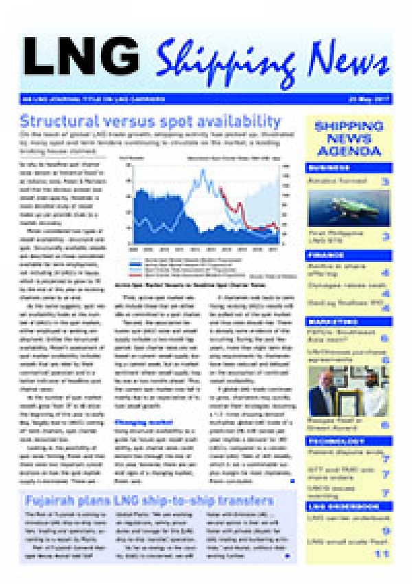 LNG Shipping News - 25 May 2017