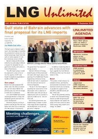 LNG Unlimited - 22 September 2015