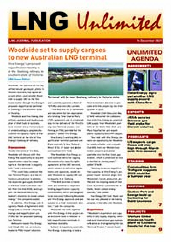 LNG Unlimited – 14 December 2021