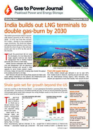 Gas to Power &ndash; September 5, 2025