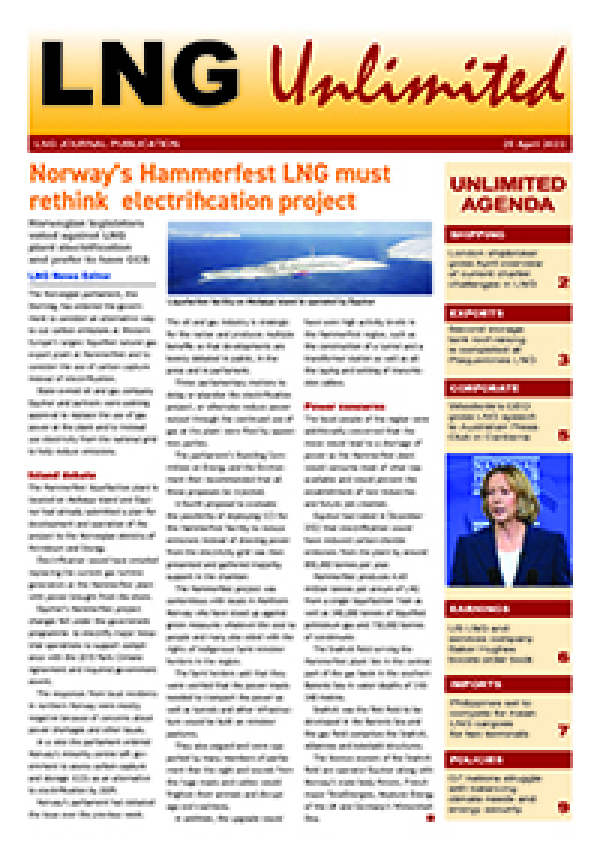 LNG Unlimited – 25 April 2023