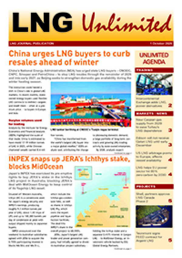 LNG Unlimited – 1 October 2026