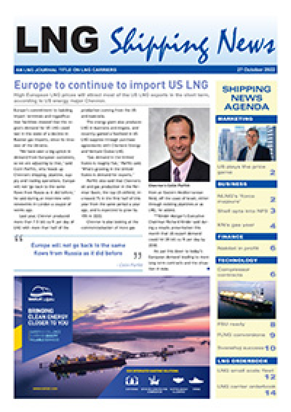 LNG Shipping News - 27 Oct 2022
