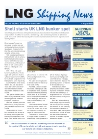 LNG Shipping News - 6 August 2015