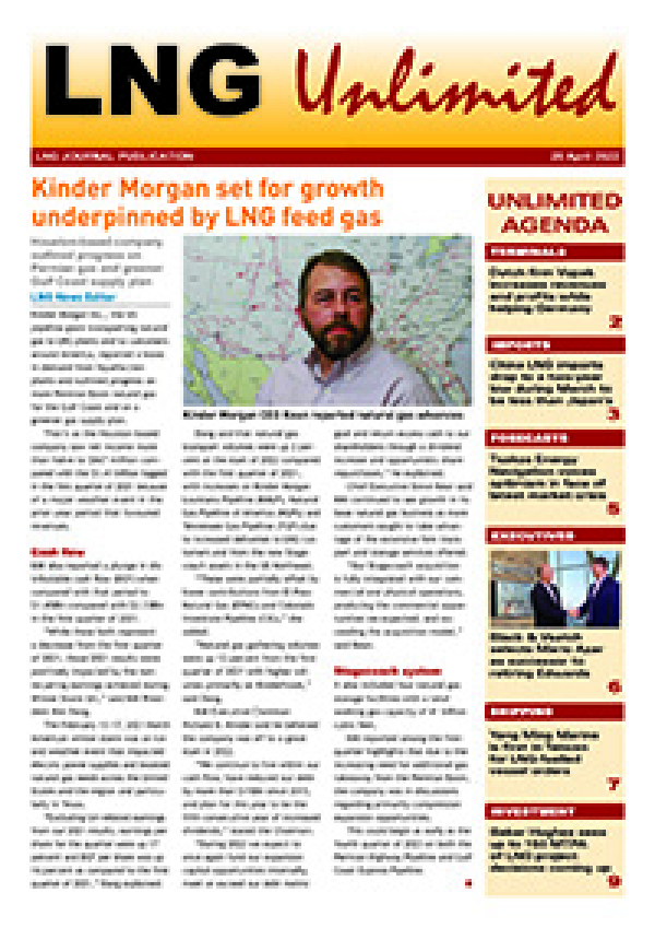LNG Unlimited – 26 April 2022