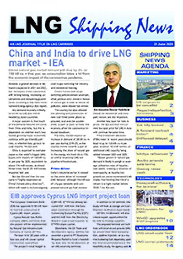 LNG Shipping News - 25 June 2020