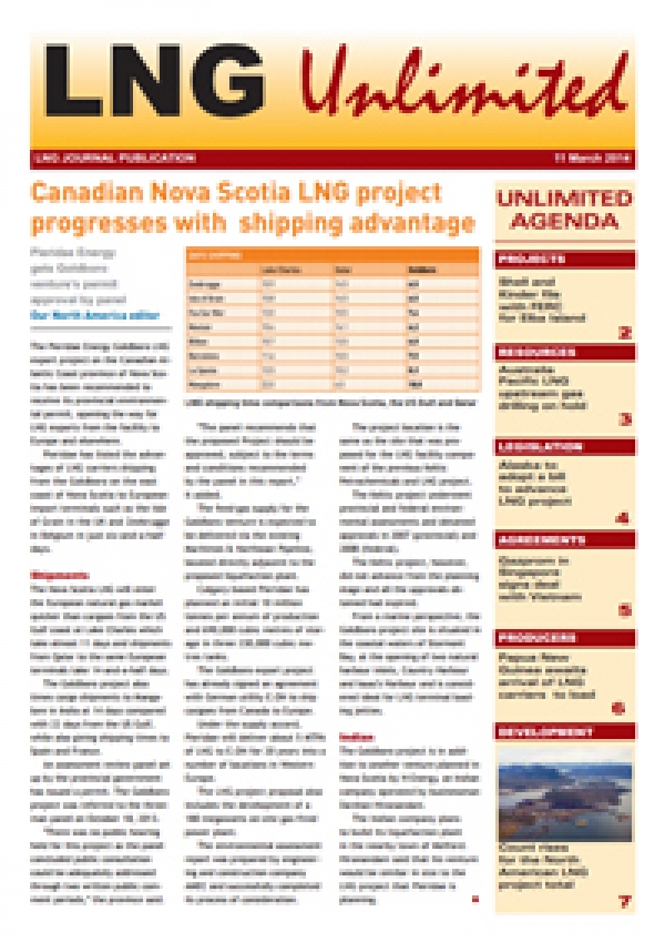 LNG Unlimited - 18 March 2014