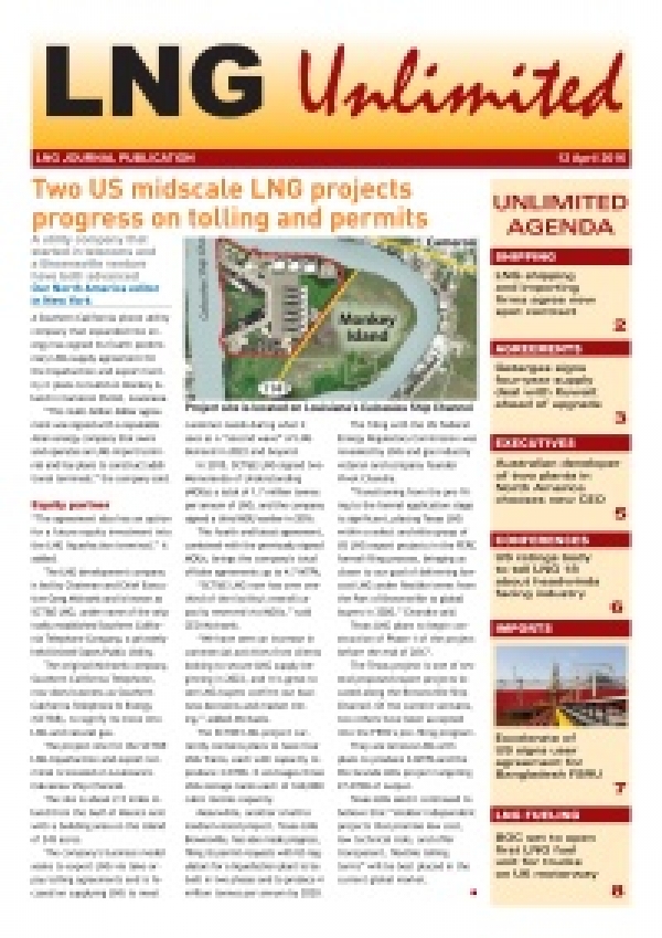 LNG Unlimited – 12 April 2016
