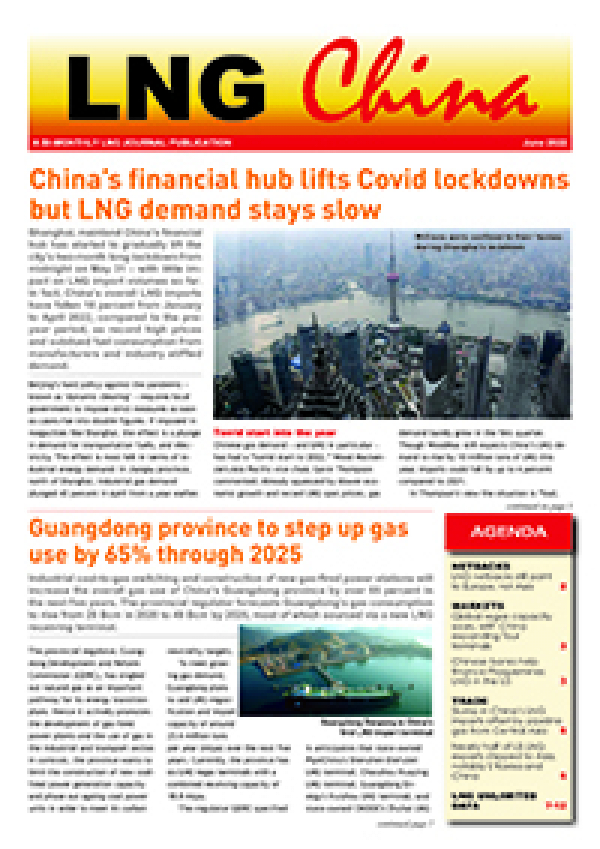 LNG China – June 2022